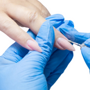 Luva de Procedimento Nitrílica Azul Sem Pó 100un - Vabene