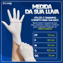 Luva de Procedimento Vinil Com Pó 100un - Inoven