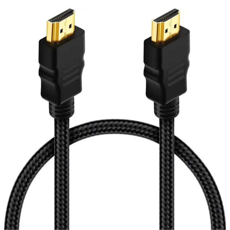 Cabo HDMI 2.0 Ultra HD 3D 4K Banhado À Ouro Tecido 3m - MB