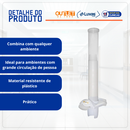 Dispenser Para Copos Café 50ml Branco Multicopos - Nobre