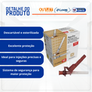 Agulha Com Dispositivo de Segurança 13X0,45 26G 100un - Descarpack