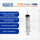 Seringa 60ml Bico Cateter 25un - Descarpack