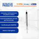 Seringa de Insulina 1ml Sem Agulha - SR