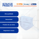 Máscara Cirúrgica Tripla Branca 50un - Inoven