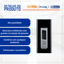Dispenser Sabão E Álcool Com Reservatório 800ml Preto Street - Nobre