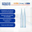 Ponteira Gilson 100-1000UL Azul 500un - Firstlab
