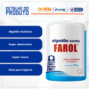 Algodão Em Rolo Hidrófilo 500g - Farol