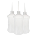 Almotolia Natural Bico Reto Transparente 500ml 3un - Biomedica