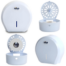 Dispenser Para Papel Higiênico Rolão 300/500m Branco - Nobre