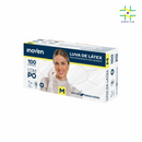 Luva de Procedimento Látex Branca Com Pó 100un - Inoven