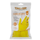 Luva de Látex Amarela Limpeza - Talge