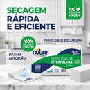 Papel Toalha Interfolha Celulose 1000un Slim - Nobre