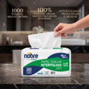 Papel Toalha Interfolha Celulose 1000un Slim - Nobre