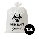 Saco de Lixo Hospitalar 15 Litros 100un - Dr. Luvas