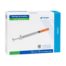 Seringa Descartável de Insulina 0,5ml Com Agulha Fixa 6x0,25mm 31G 100un - Venper