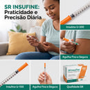 Seringa Insulina 0,5ml Com Agulha Fixa 30X0,80 100un - SR