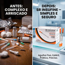 Seringa Insulina 0,5ml Com Agulha Fixa 30X0,80 100un - SR