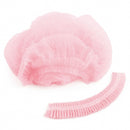 Touca Descartável Com Elástico Rosa 100un - Medix