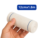Atadura de Crepom 13 Fios 12cm x 1,8m 12 Rolos - Unicare