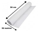 Lençol de Papel Branco 50 cm x 50 m 6 Rolos- Mandypel