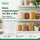 Saco Plástico  Zip N11 30x40cm 50un -  Vabene