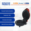 Máquina de Fazer Waffle 110V - MC