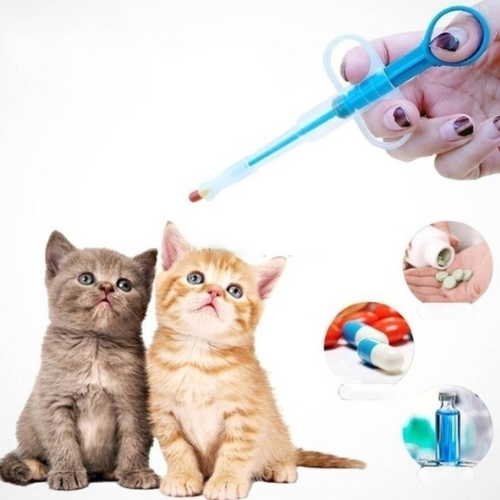 Seringa Aplicadora de Comprimidos e Remédios Para Cães e Gatos - Supermedy