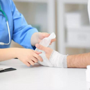 Atadura De Crepom 13 Fios 12 Rolos - Eduarda Amed