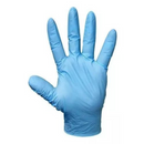 Luva  de Procedimento Nitrilica Azul Sem Pó 100un - Live