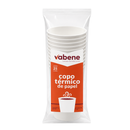 Copo de Papel Branco 180ml 25un - Vabene