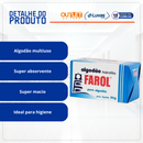 Algodão Em Rolo Hidrófilo 50g - Farol