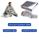 Manta Térmica Aluminizada 2,10x1,40m - Resgate SP