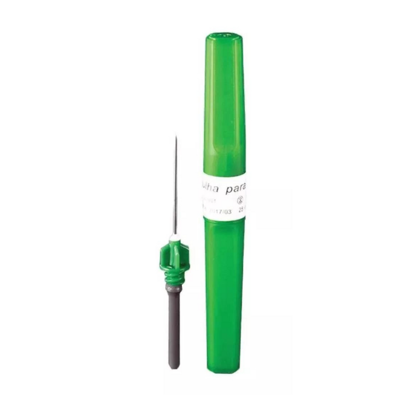 Agulha Para Coleta À Vácuo 25x0,8mm 100un - Wiltex