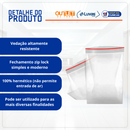 Saco Plástico Zip Lock Todos os Tamanhos 100un - Talge