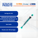 Seringa Dosadora Oral 3ml 150un - Medix