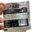Luva Plástica Estéril 100un - Medix