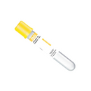 Tubo Coleta Sangue Ativador De Coágulo + Gel 5ml Amarelo 100un - Medix