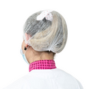 Touca Descartável TNT Elástico Branca 100un - Dr. Luvas