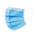 Máscara Cirúrgica Tripla Azul Com Elástico 50un - Vabene