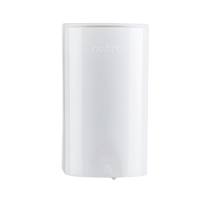 Mini Dispenser Para Sabonete Líquido Álcool Gel Branco 500ml - Nobre