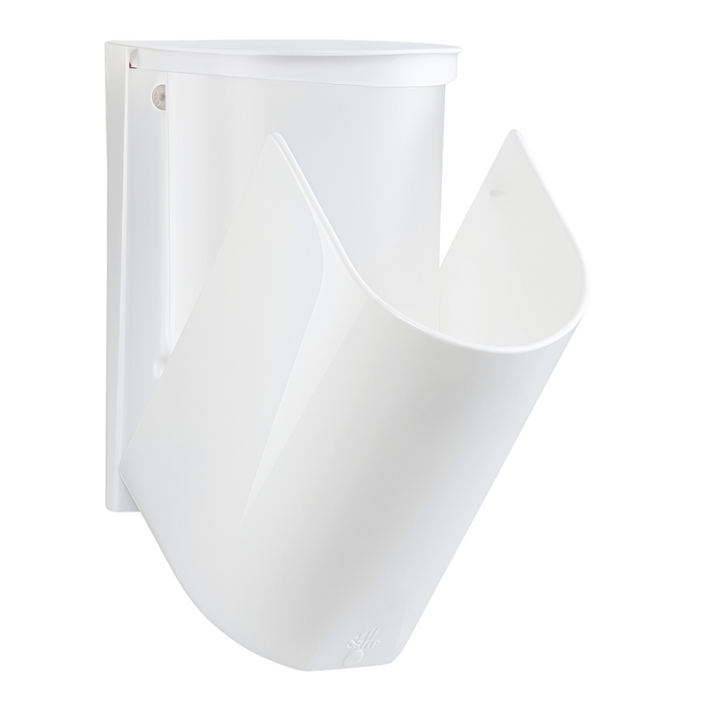 Mini Dispenser Para Sabonete Líquido Álcool Gel Branco 500ml - Nobre