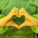 Luva de Procedimento Látex Amarela Sem Pó 100un - Unigloves