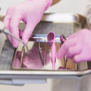 Luva de Procedimento Nitrílica Rosa Sem Pó 100un  - Nugard