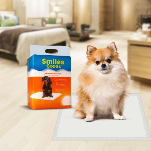 Tapete Higiênico Para Cães 60x55cm 7un - Smiles Goods