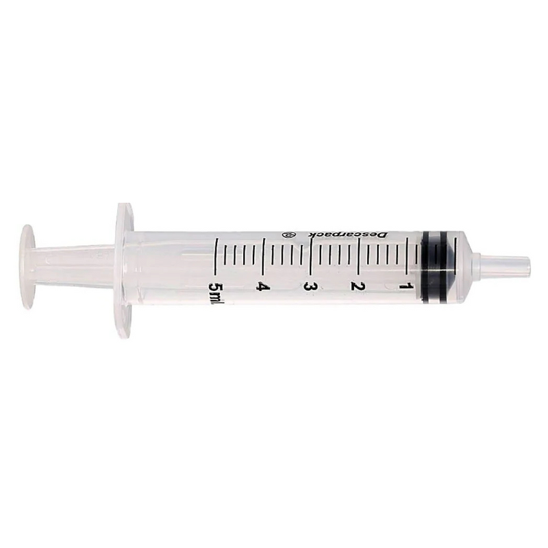 Seringa Descartável 5ml Luer Slip 100un - Descarpack