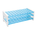 Estante Universal Azul Para Tubos de Ensaio - Tera Medical
