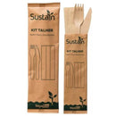 Kit Talher de Madeira 100un - Talge