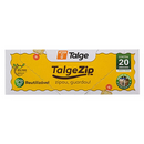 Saco Zip Fecho Slider 14,9 x 16,5cm 20un - Talge