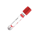 Tubo de Coleta de Sangue Siliconizado 4ml Vermelho 100un - Labor Import