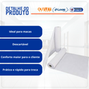 Lençol De Papel 100% Celulose 70cm x 50m 6 Rolos - Nobre